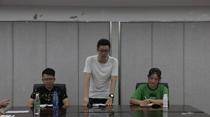 新葡的京集团8814第二届团学主干第一次培训会顺利举行